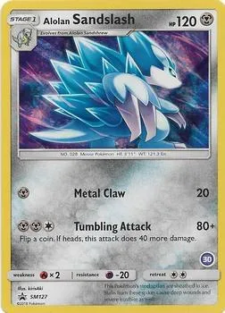 Alolan Sandslash [Metal Claw | Tumbling Attack]