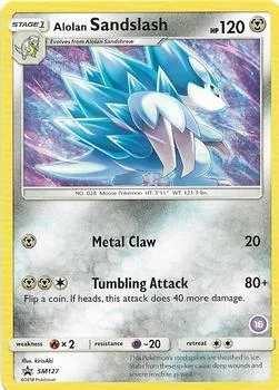 Alolan Sandslash [Metal Claw | Tumbling Attack]