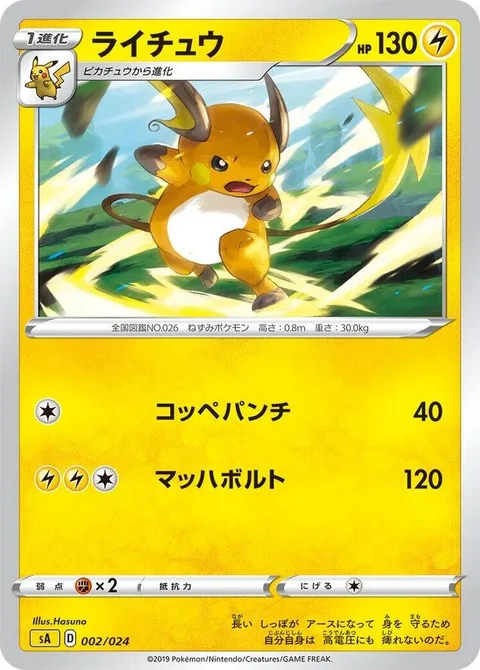 Raichu [Pain-Full Punch | Mach Bolt]