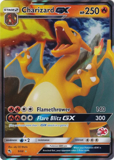 Charizard GX [Flamethrower | Flare Blitz GX]