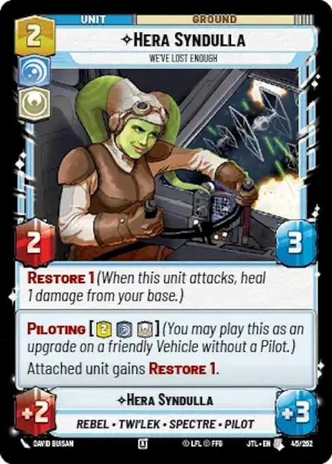 Hera Syndulla, We've Lost Enough