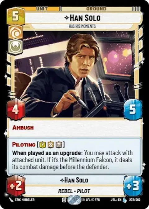 Han Solo, Has His Moments
