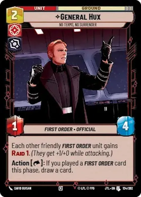 General Hux, No Terms, No Surrender