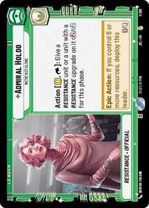 Admiral Holdo, We're Not Alone