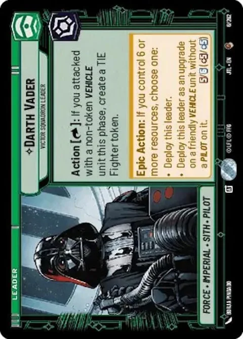 Darth Vader, Victor Squadron Leader