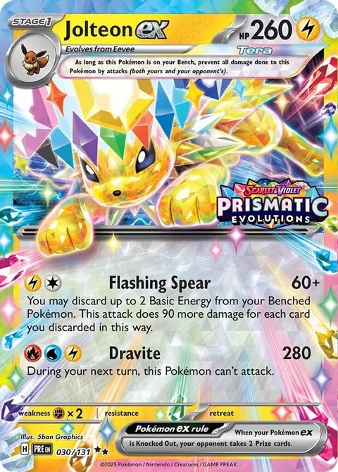 Jolteon ex [Flashing Spear | Dravite]