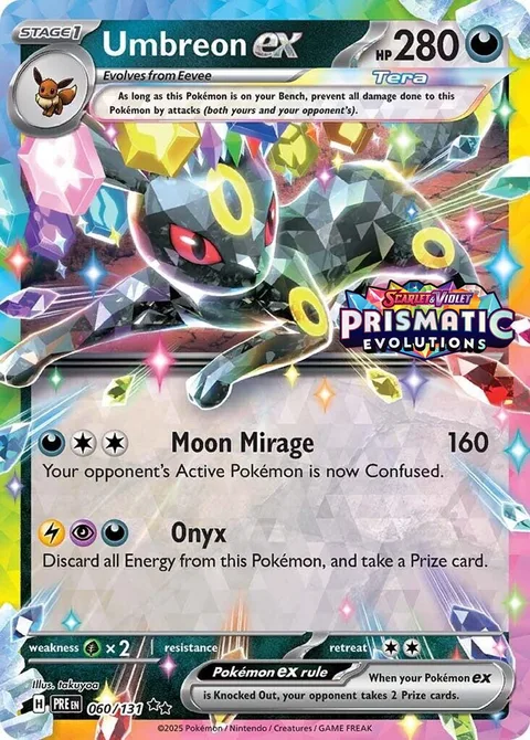 Umbreon ex [Moon Mirage | Onyx]