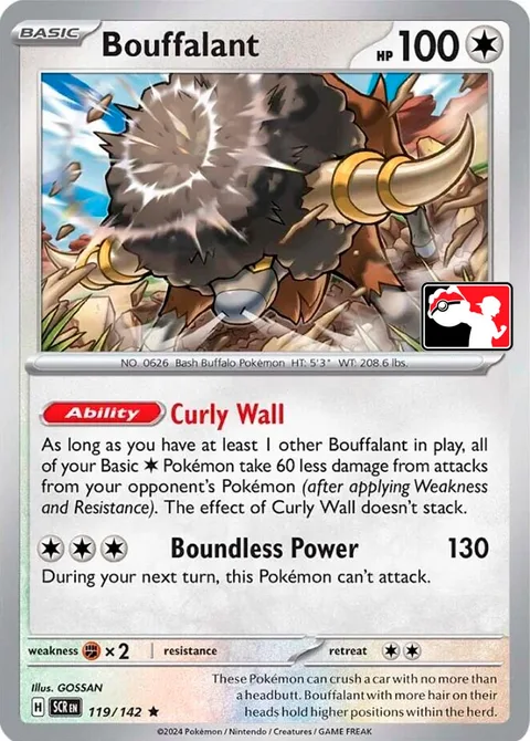 Bouffalant [Curly Wall | Boundless Power]