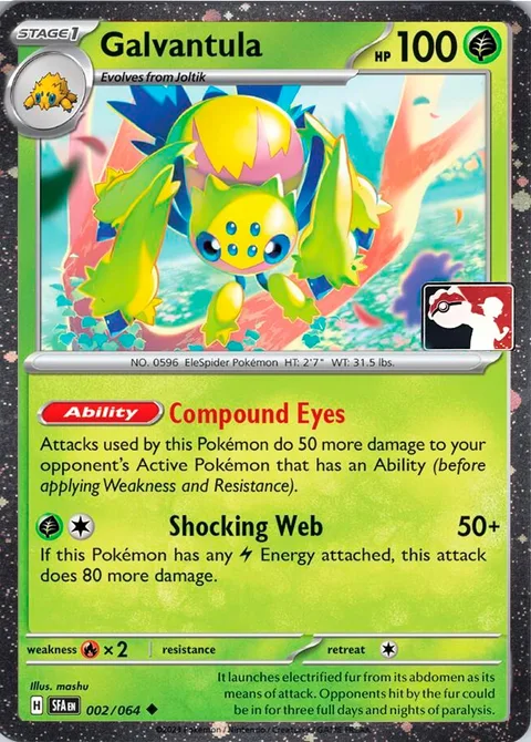 Galvantula [Compound Eyes | Shocking Web]
