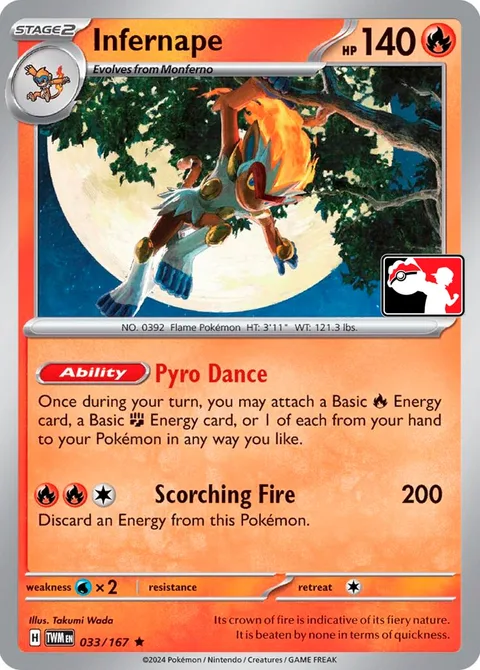 Infernape [Pyro Dance | Scorching Fire]
