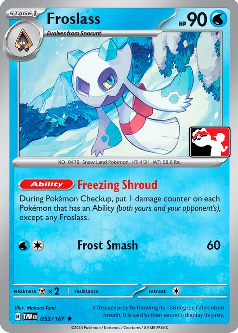 Froslass [Freezing Shroud | Frost Smash]