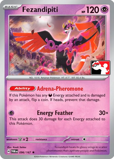 Fezandipiti [Adrena-Pheromone | Energy Feather]