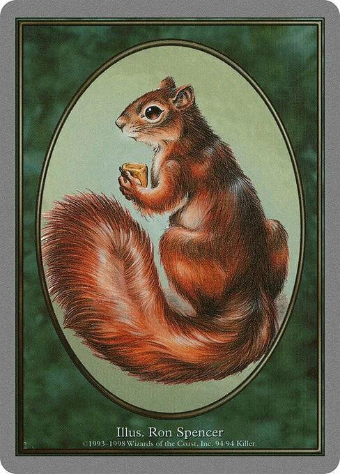 Squirrel Token (Green 1/1)
