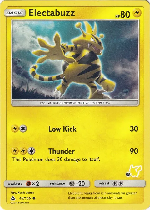 Electabuzz [Low Kick | Thunder]