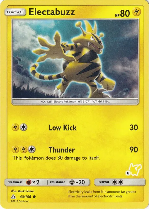 Electabuzz [Low Kick | Thunder]