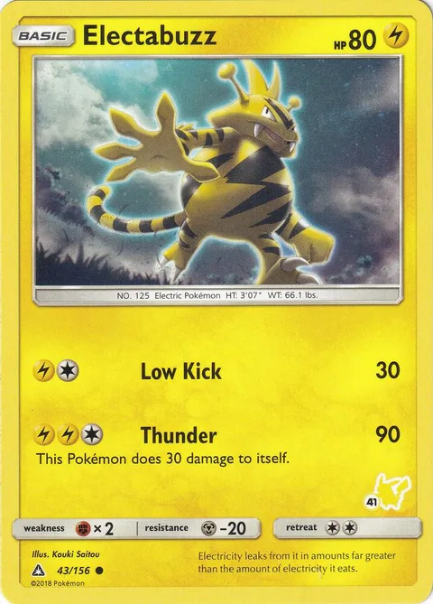 Electabuzz [Low Kick | Thunder]