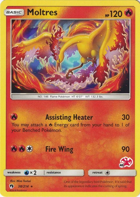 Moltres [Assisting Heater | Fire Wing]