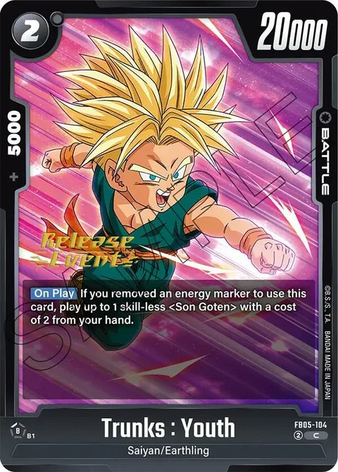 Trunks : Youth (FB05-104) [Fusion World]