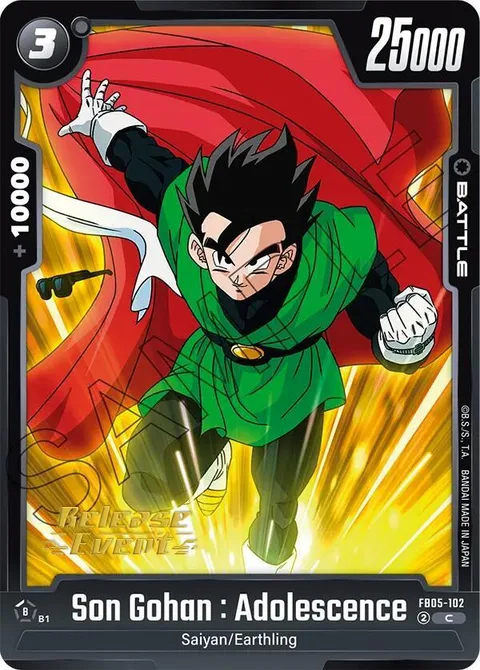 Son Gohan : Adolescence (FB05-102) [Fusion World]