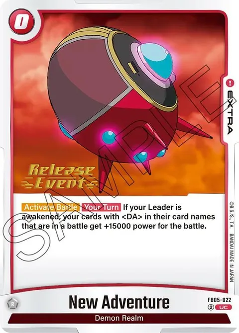 New Adventure (FB05-022) [Fusion World]