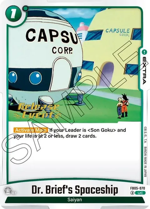 Dr. Brief's Spaceship (FB05-070) [Fusion World]