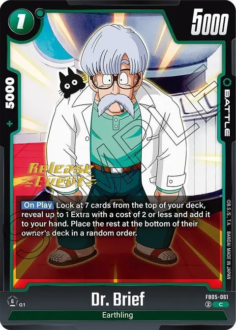 Dr. Brief (FB05-061) [Fusion World]