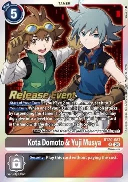 Kota Domoto & Yuji Musya (BT20-087)