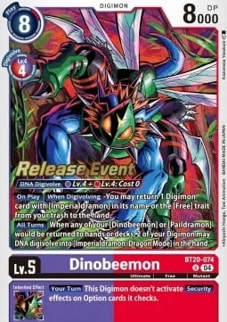 Dinobeemon (BT20-074)