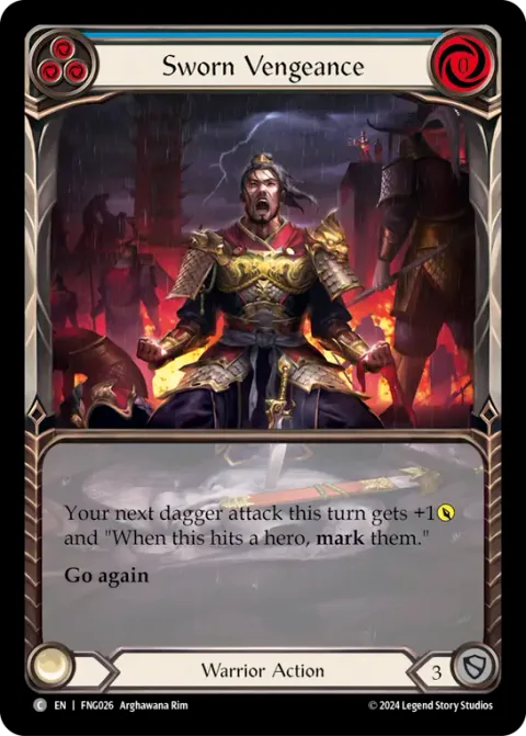 Sworn Vengeance (Blue)