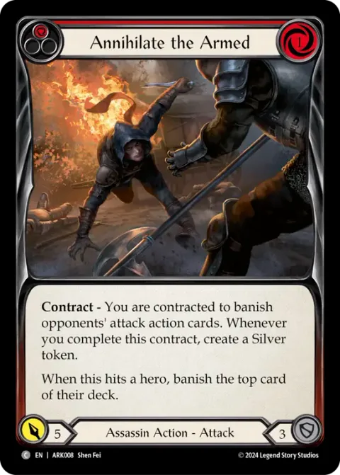 Annihilate the Armed (Red)