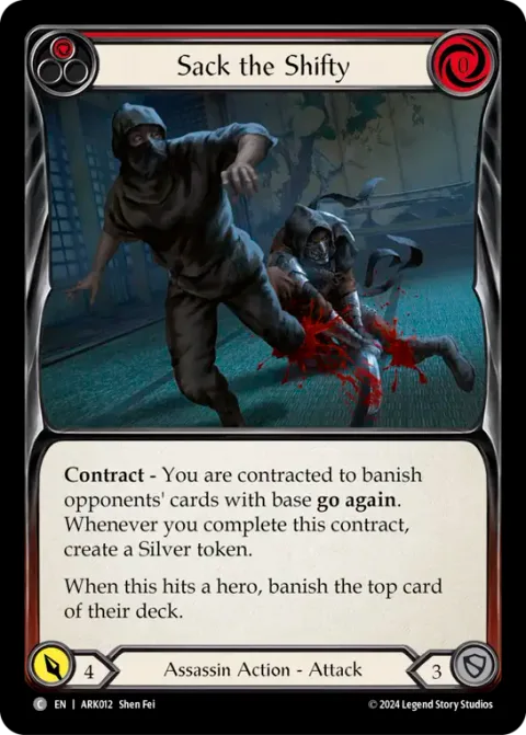 Sack the Shifty (Red)