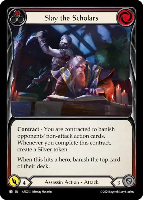 Slay the Scholars (Red)
