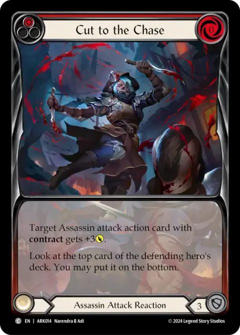 Cut to the Chase (Red)