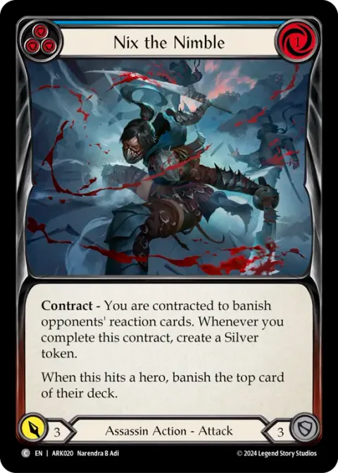 Nix the Nimble (Blue)