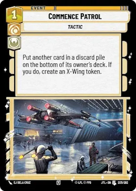 Commence Patrol