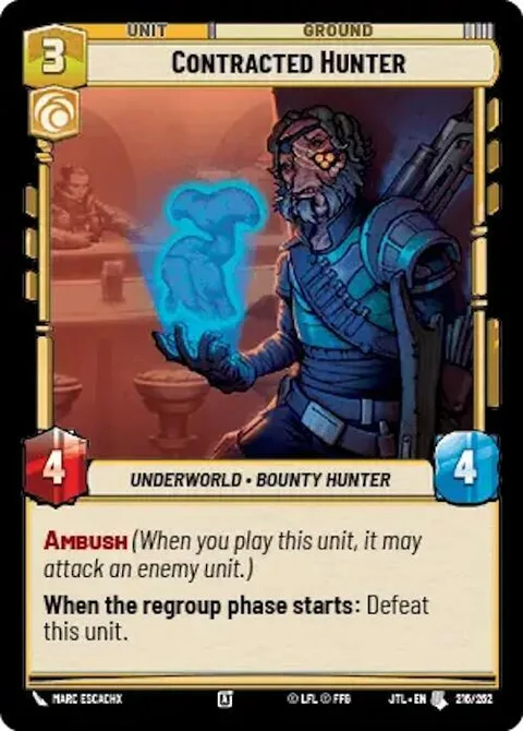 Contracted Hunter
