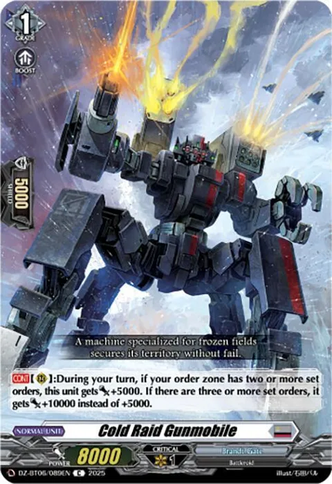 Cold Raid Gunmobile [D-Format]