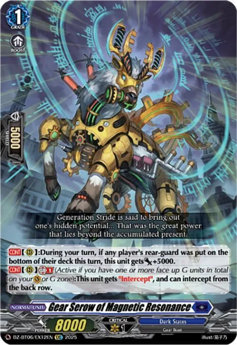 Gear Serow of Magnetic Resonance [D Format]