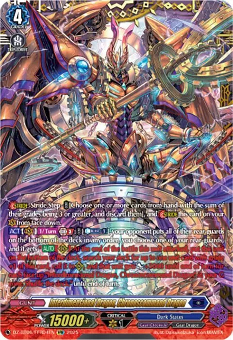 Interdimensional Dragon, Chronoscommand Dragon [D-Format]