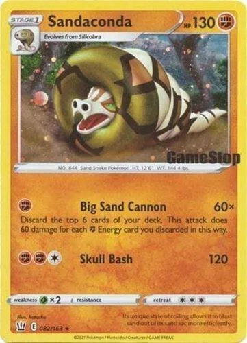 Sandaconda [Big Sand Cannon | Skull Bash]