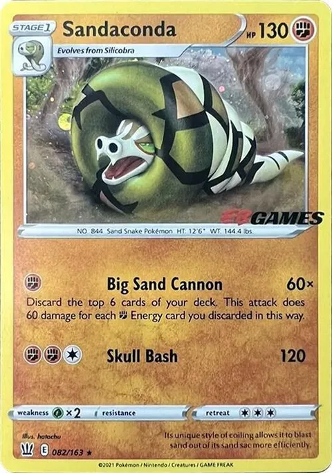 Sandaconda [Big Sand Cannon | Skull Bash]