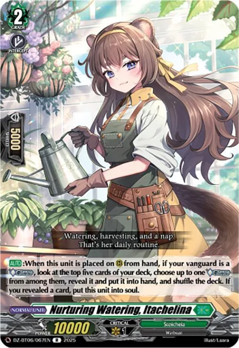 Nurturing Watering, Itachelina [D-Format]
