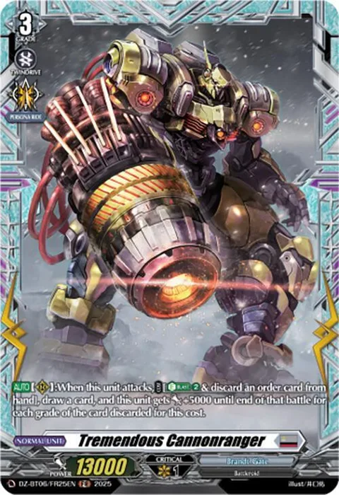 Tremendous Cannonranger [D-Format]