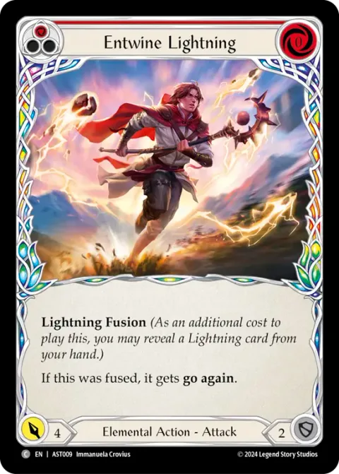 Entwine Lightning (Red)