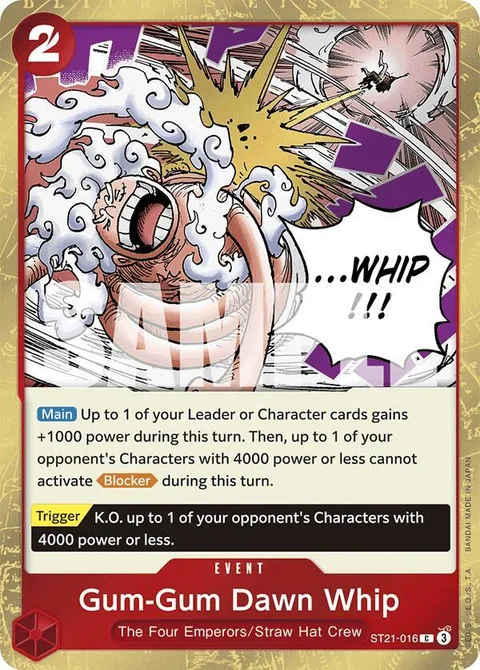 Gum-Gum Dawn Whip (ST21-016)