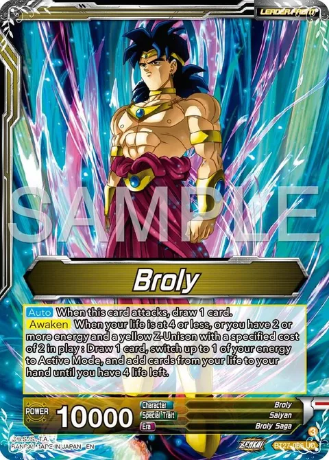 Broly // SS Broly, Big Action