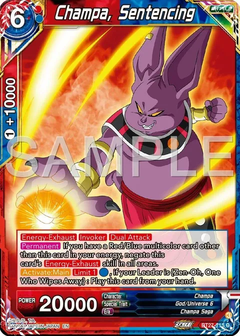 Champa, Sentencing