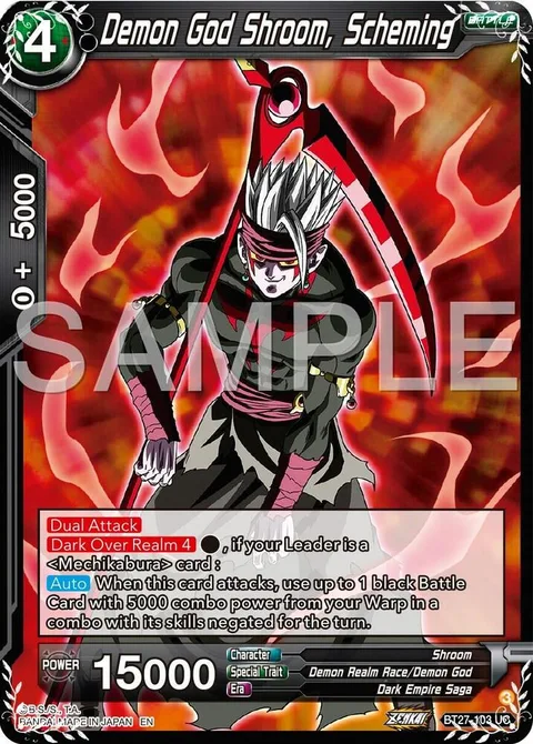 Demon God Shroom, Scheming