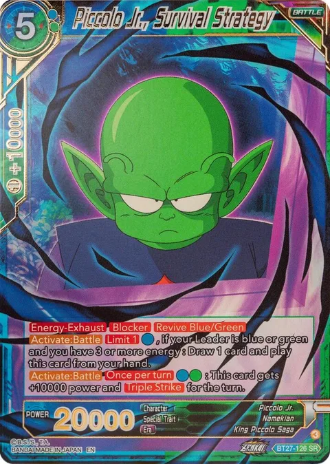 Piccolo Jr., Survival Strategy