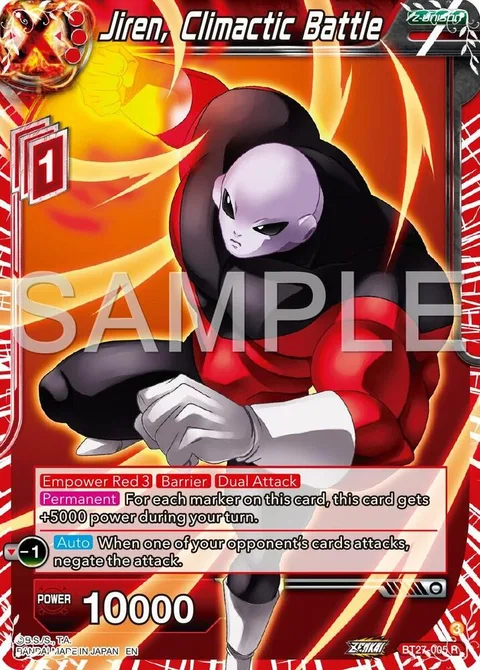 Jiren, Climactic Battle